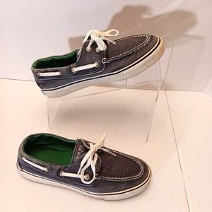 Sperry Top-Sider Boat Deck Shoes Denim Blue/White Casual Women's Size 7.5 M